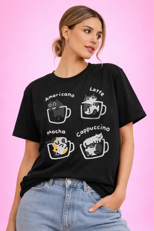 CatCoffee Tee